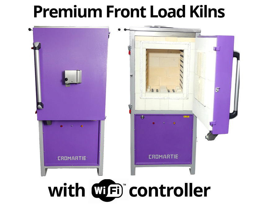 CFL Premium Front Loading Kilns with Wifi Controller, Front Loader